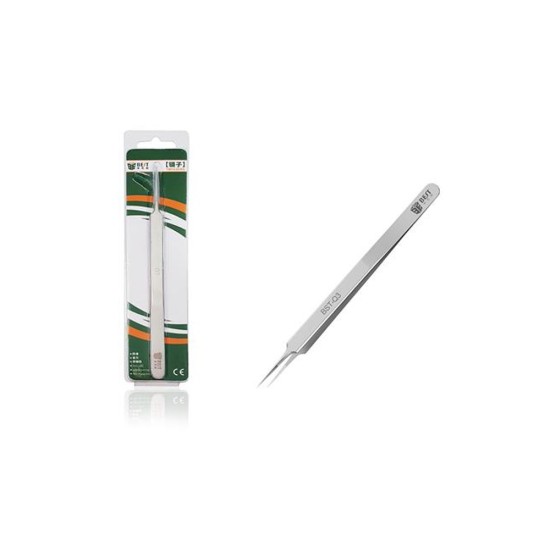 STRAIGHT FLY WIRE TWEEZER BST-Q3 BEST 0.01MM 